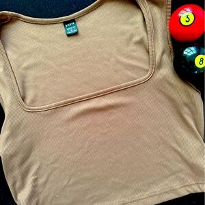 Brown Shein Tank Top